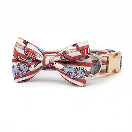 Red dog bow tie is the perfect accessory for your dog