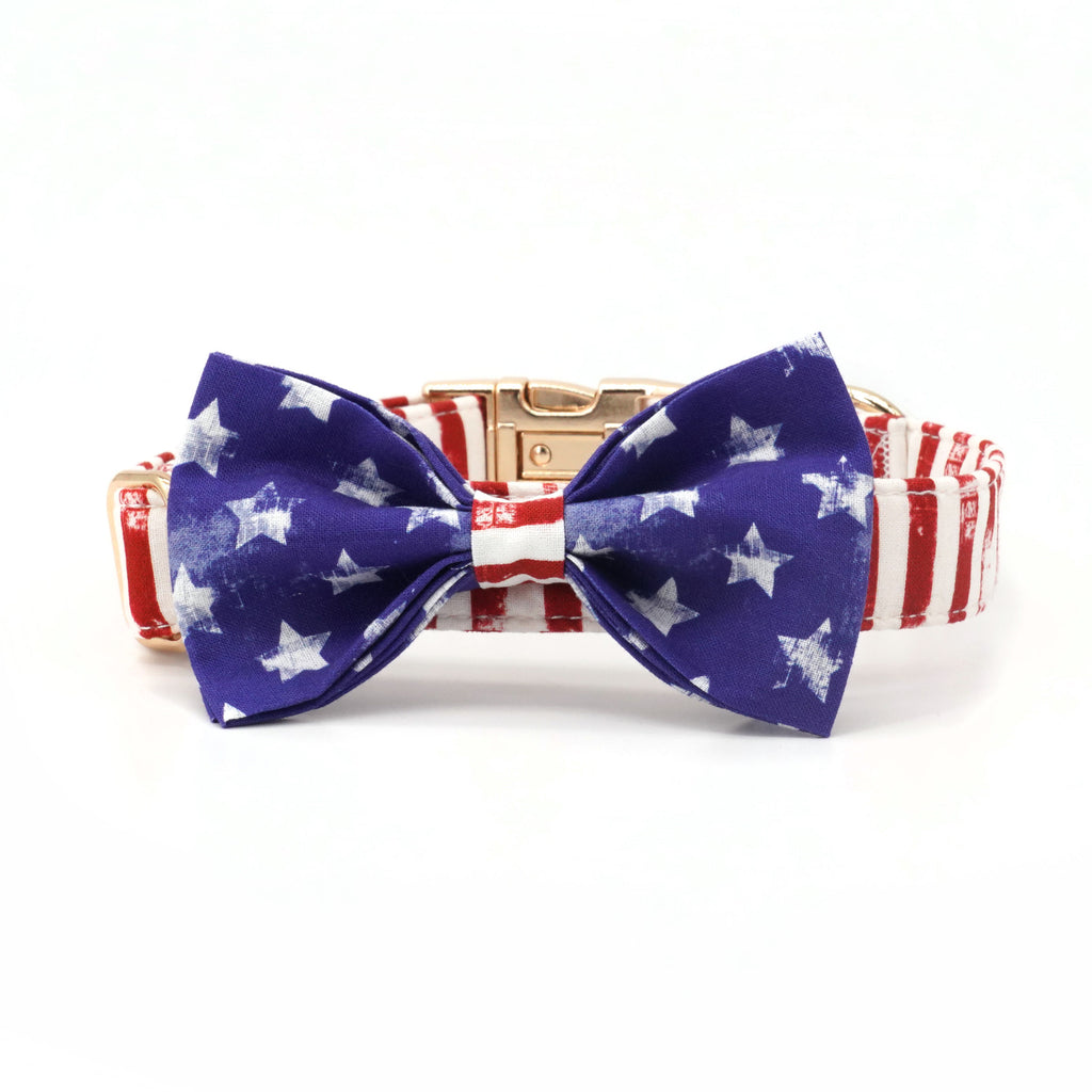 star dog bow tie