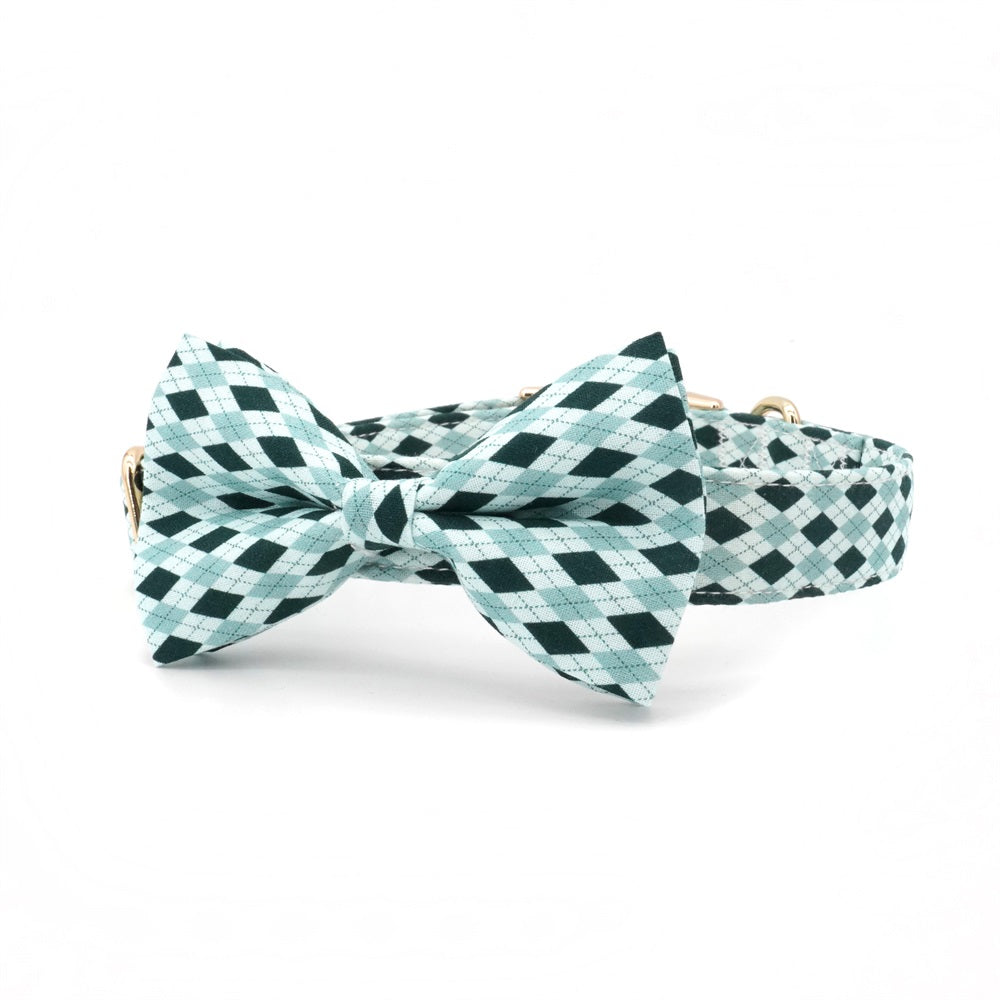 dog bow tie collars plaid dog bow tie 